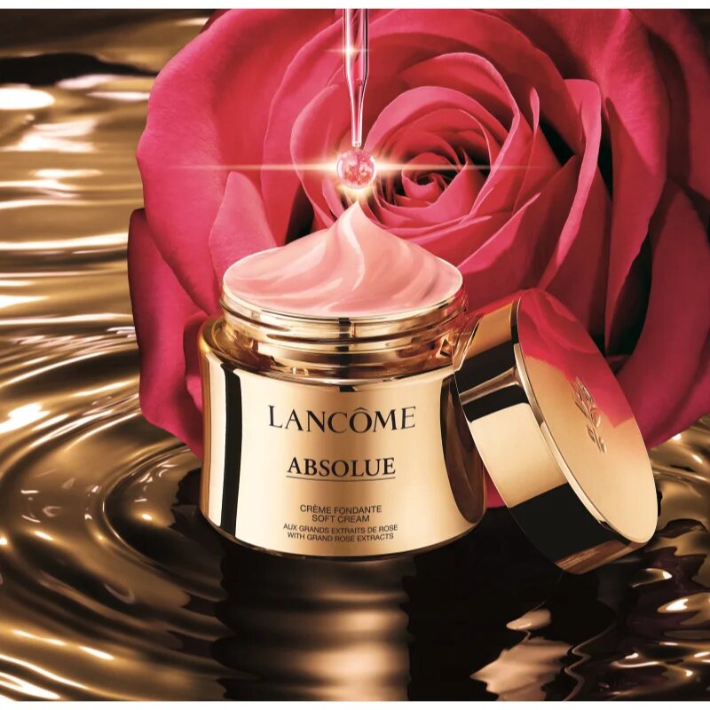 Lancôme Absolue Fondante Soft Cream нежен регенериращ крем с екстракт от роза 60 мл.