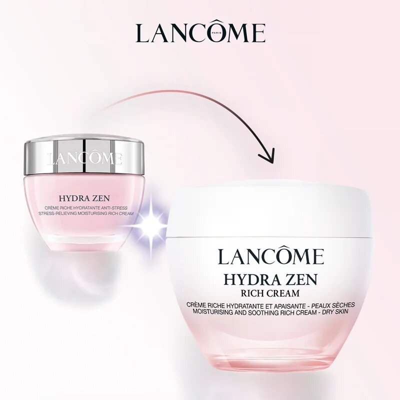 Lancôme Hydra Zen Rich Cream хидратиращ крем за суха кожа 50 мл.