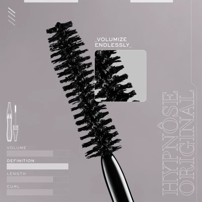 Lancôme Hypnôse спирала за екстра обем цвят 02 Brun Hypnotic 62 мл.