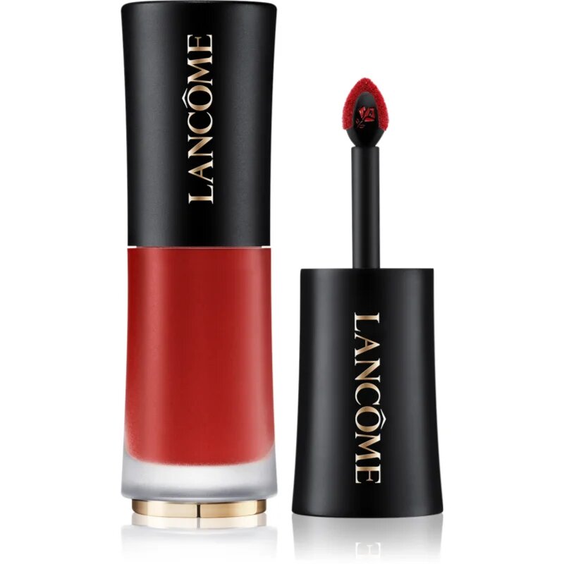 Lancôme L'Absolu Rouge Drama Ink дълготрайно матово течно червило цвят 138 Rouge Drama 6 мл.