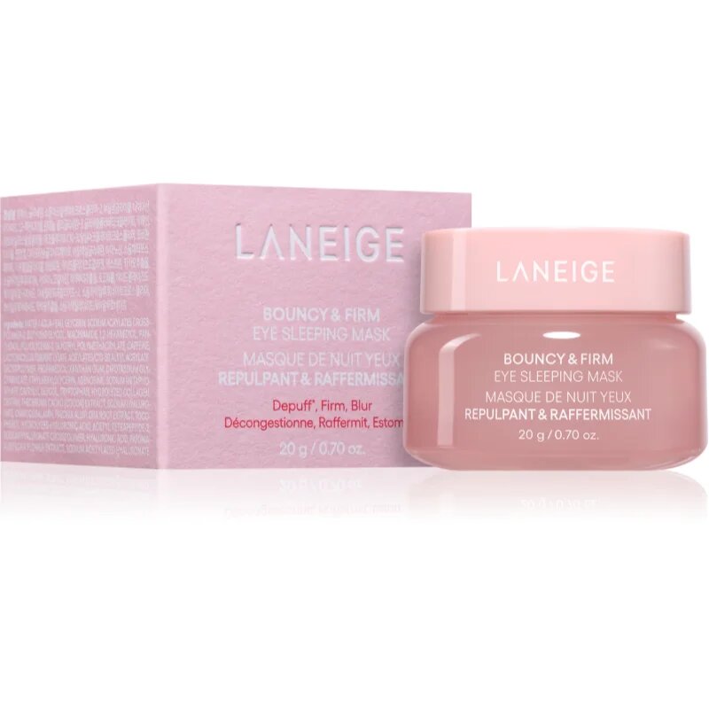 LANEIGE Bouncy & Firm Eye Sleeping Mask маска за околоочната зона 20 мл.