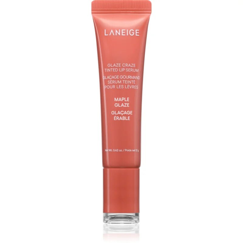 LANEIGE Glaze Craze Tinted Lip Serum тониращ балсам за устни цвят Maple Glaze 12 гр.