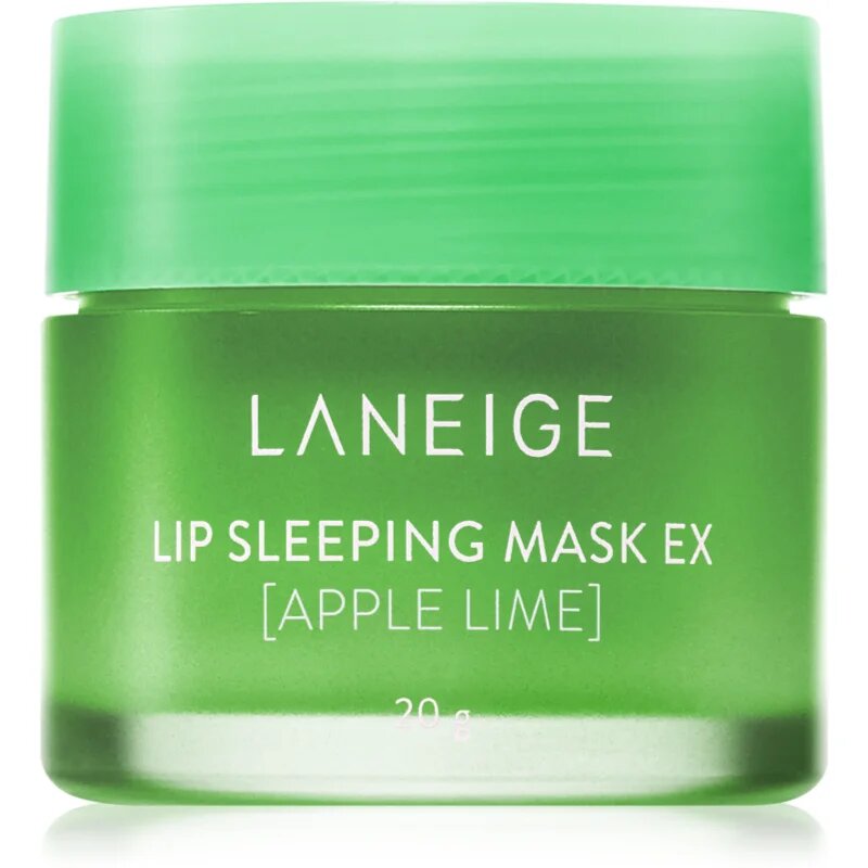 LANEIGE Lip Sleeping Mask нощна регенерираща маска за устни цвят Apple Lime 20 гр.