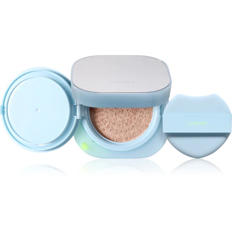 LANEIGE Neo Cushion Mewy компактен грим + резервен пълнител цвят 17N Natural Vanilla 2x15 гр.