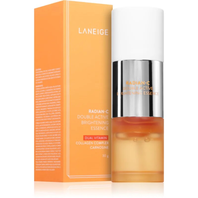 LANEIGE Radian-C Brightening Treatment Essence тонизираща есенция за озаряване на кожата с витамин С 30 гр.
