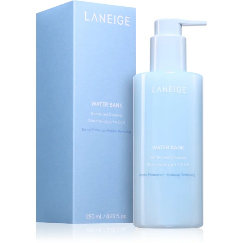 LANEIGE Water Bank Gentle Gel Cleanser лек почистващ гел 250 мл.