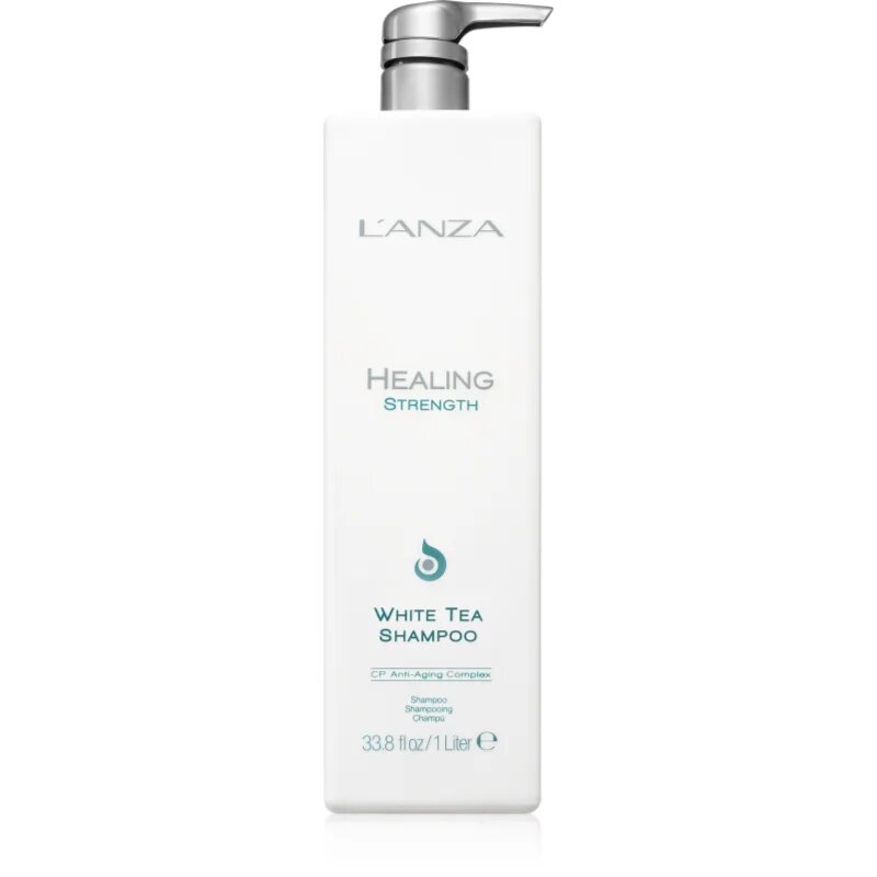 L'anza Healing Strength White Tea Shampoo шампоан за тънка коса без обем с бял чай 950 мл.