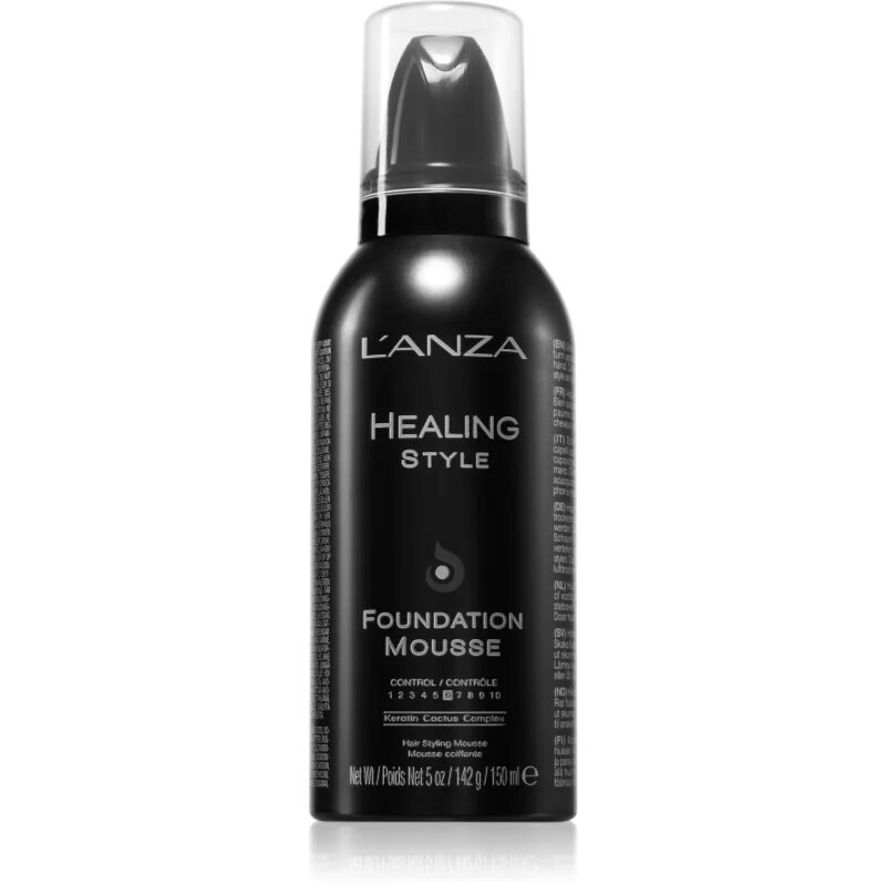 L'anza Healing Style Foundation Mousse пяна за коса за стайлинг и обем 142 мл.