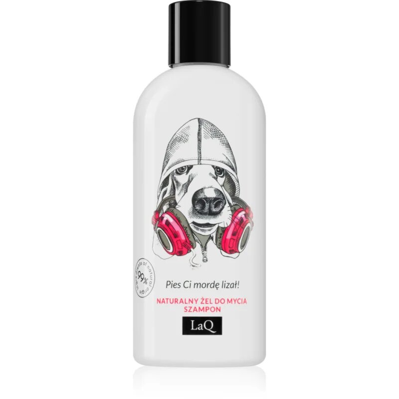 LaQ Music Purifies Cool Dogy душ гел и шампоан 2 в 1 300 мл.