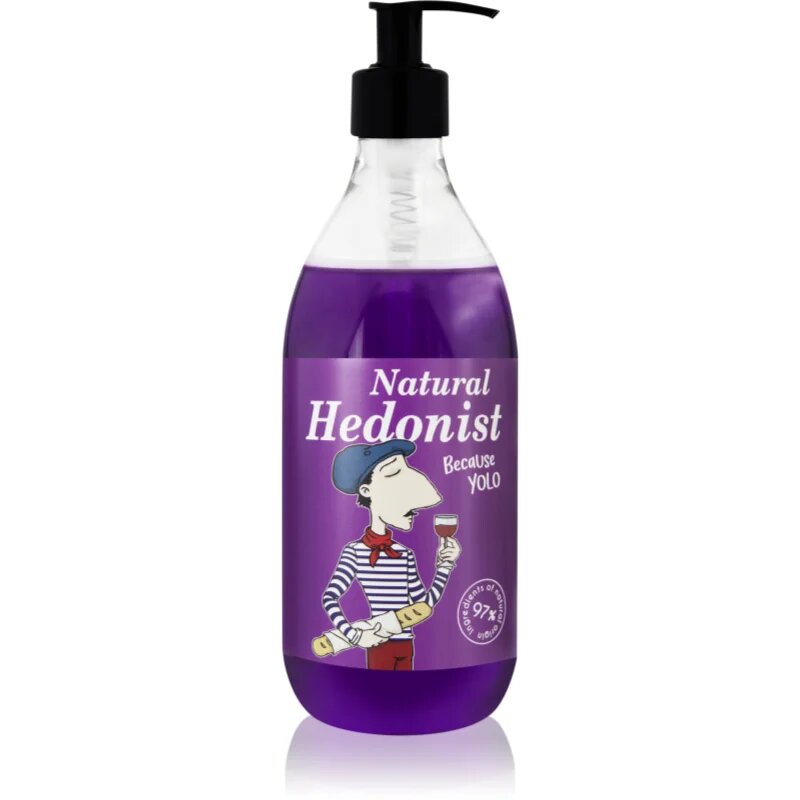 LaQ Shots! Natural Hedonist освежаващ душ гел 500 мл.