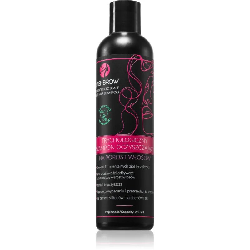Lash Brow Trichologic Scalp and Hair нежен почистващ шампоан За коса 250 мл.