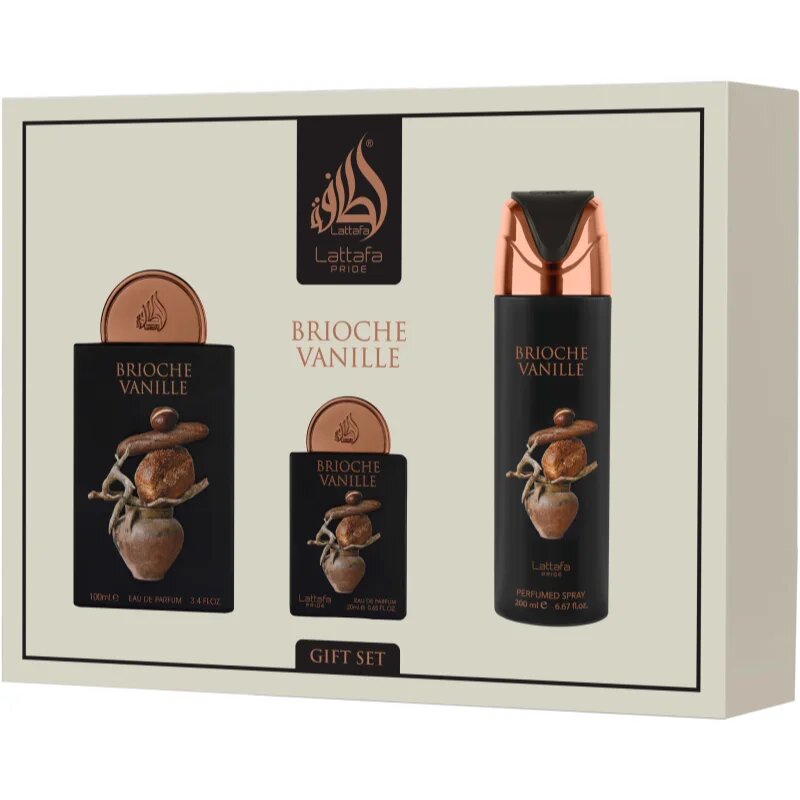 Lattafa Brioche Vanille подаръчен комплект унисекс 1 бр.