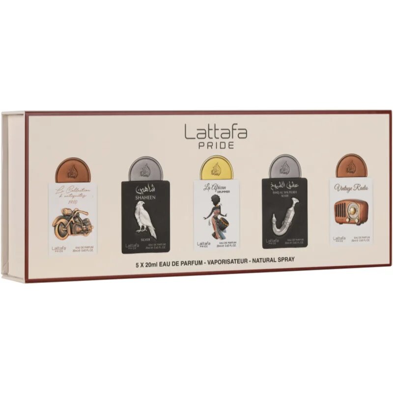 Lattafa Pride Box 1 подаръчен комплект унисекс 5x20 мл.
