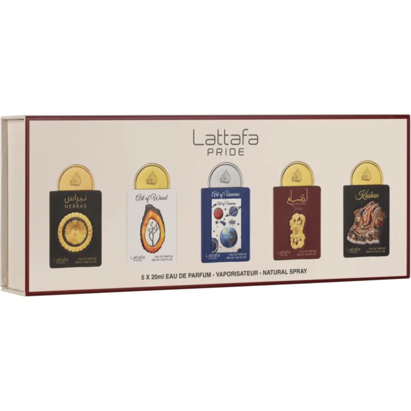 Lattafa Pride Box 3 подаръчен комплект унисекс 5x20 мл.
