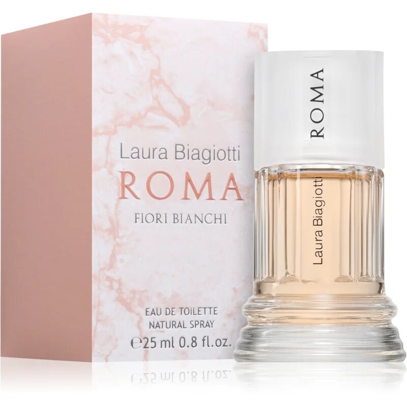 Laura Biagiotti Roma Fiori Bianchi тоалетна вода за жени 25 мл.
