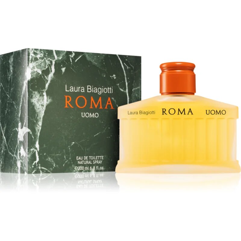 Laura Biagiotti Roma Uomo for men тоалетна вода за мъже 200 мл.