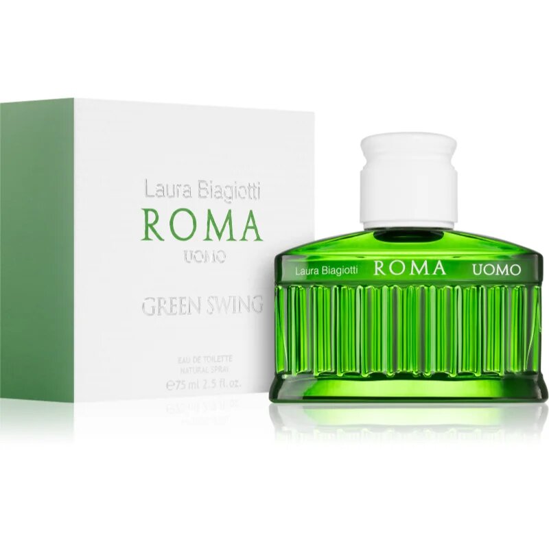 Laura Biagiotti Roma Uomo Green Swing тоалетна вода за мъже 75 мл.