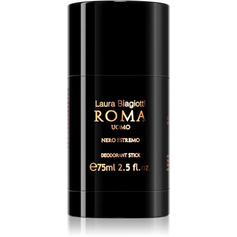Laura Biagiotti Roma Uomo Nero Estremo део-стик за мъже 75 мл.