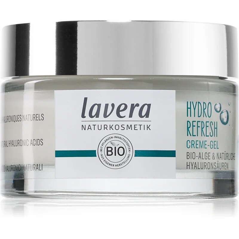 Lavera Hydro Refresh Creme-gel хидратиращ крем за сияен вид на кожата 50 мл.