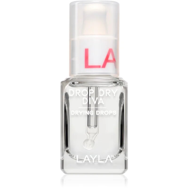 Layla Cosmetics Drop dry Diva бързозасъхващ лак за нокти 10 мл.