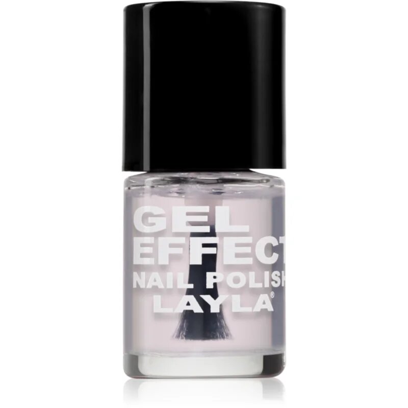 Layla Cosmetics Gel Effect гел лак за нокти без използване на UV/LED лампа цвят n. 19 Top Coat 10 мл.
