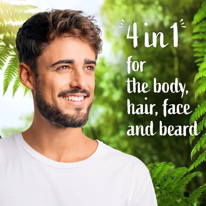 Le Petit Marseillais Cade Wood & Fern душ гел 4 в 1 за мъже 400 мл.