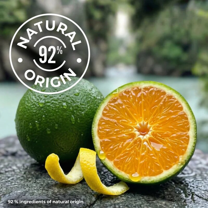 Le Petit Marseillais Green Orange & Lime Zest душ гел 4 в 1 за мъже 400 мл.
