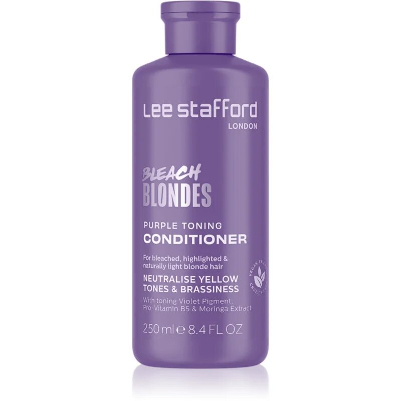 Lee Stafford Bleach Blondes Toning Conditioner тониращ балсам за блонд коса и коса с кичури 250 мл.