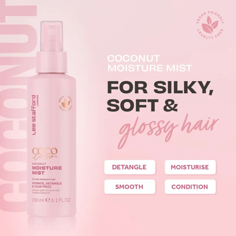 Lee Stafford CoCo LoCo Agave хидратираща мъгла за всички видове коса 150 мл.