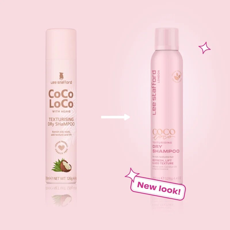 Lee Stafford CoCo LoCo Agave структуриращ сух шампоан за всички видове коса 200 мл.