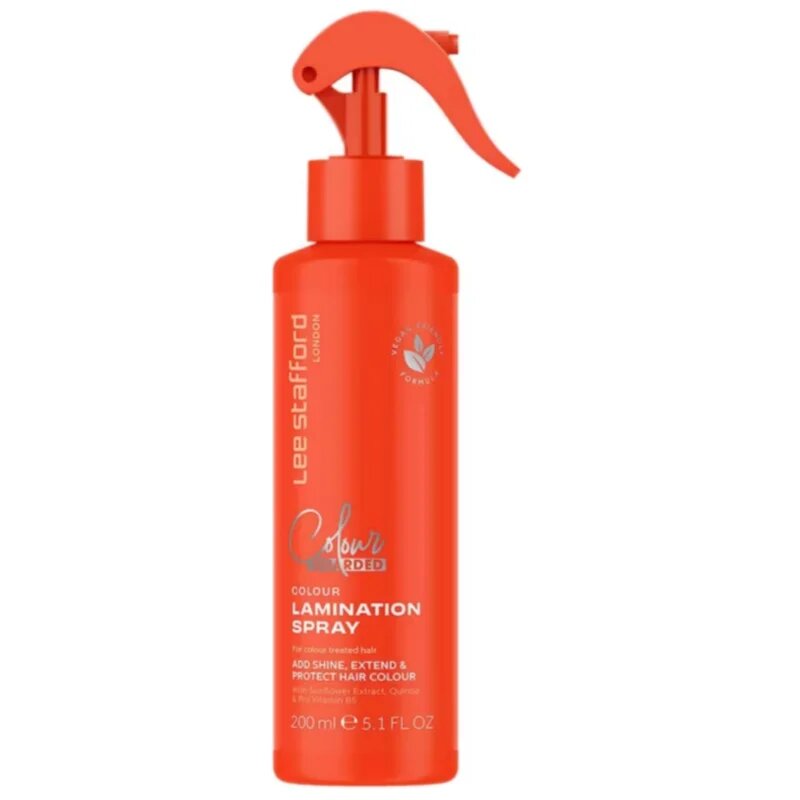 Lee Stafford Colour Guarded Lamination Spray ламиниращ спрей за блясък и мекота на косата 200 мл.
