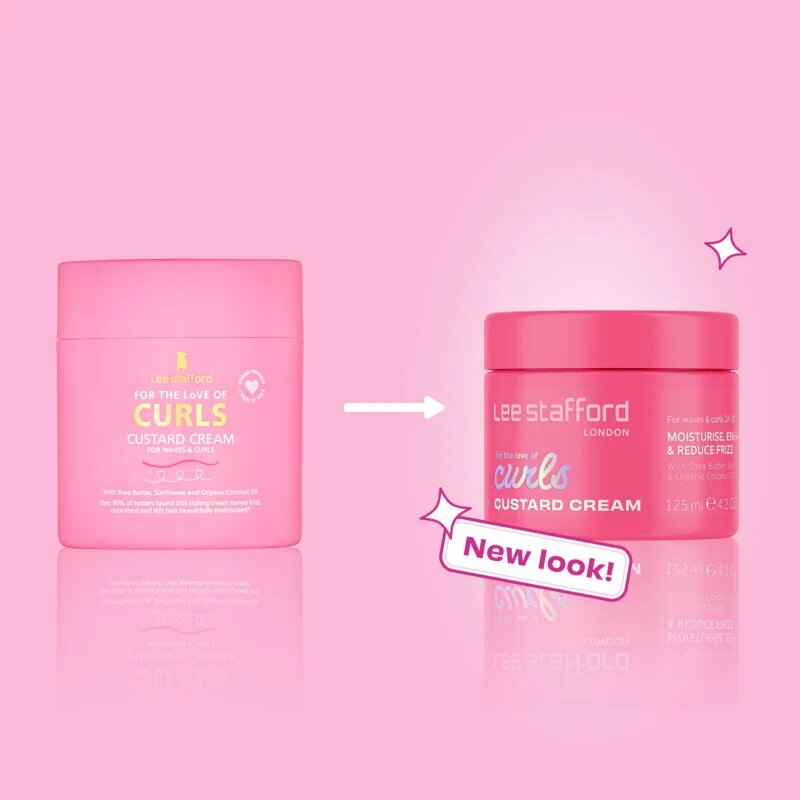 Lee Stafford For The Love Of Curls Custard Cream стилизиращ крем за дефиниране на къдрици 125 мл.