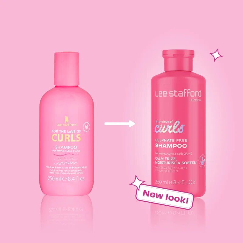Lee Stafford For The Love Of Curls Shampoo шампоан за чуплива и къдрава коса 250 мл.