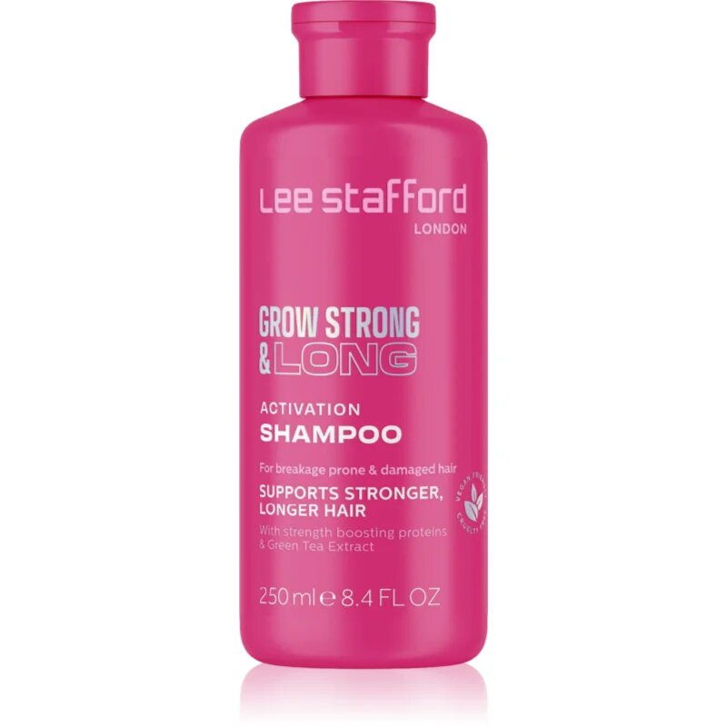 Lee Stafford Grow Strong & Long Activation Shampoo шампоан за коса за растеж на косата и укрепване от корените 250 мл.