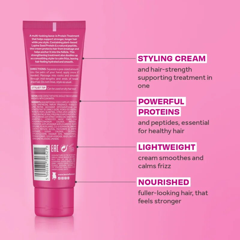 Lee Stafford Grow Strong & Long Styling Cream стилизиращ крем с протеин 100 мл.