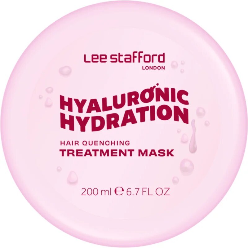Lee Stafford Hyaluronic Hydration Hair Quenching Treatment Mask хидратираща маска За коса 250 мл.
