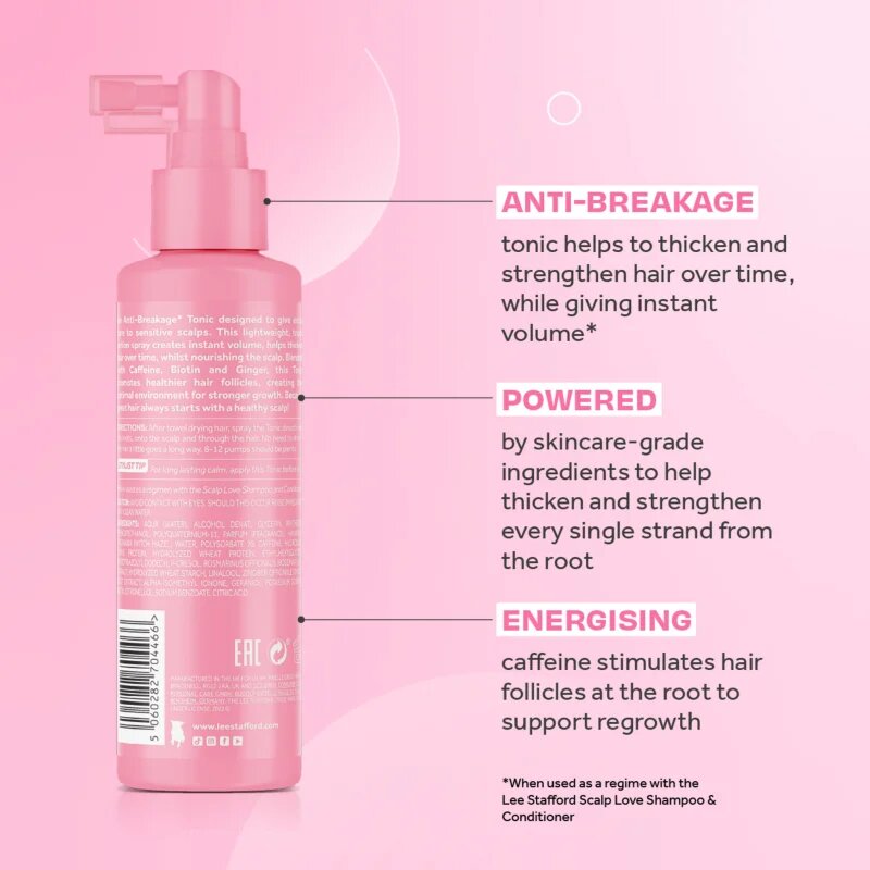 Lee Stafford Scalp Love Anti Hair-Loss Thickening Leave-In Tonic тоник за коса за укрепване на косата 150 мл.