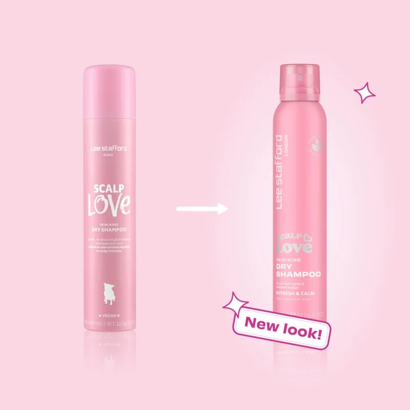 Lee Stafford Scalp Love Skin-Kind сух шампоан с успокояващ ефект 200 мл.