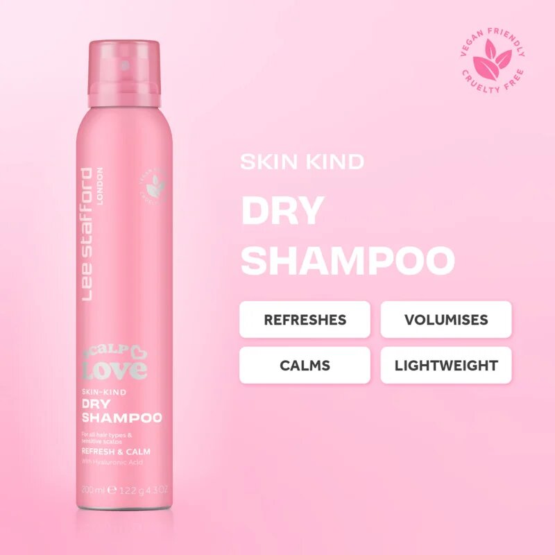 Lee Stafford Scalp Love Skin-Kind сух шампоан с успокояващ ефект 200 мл.