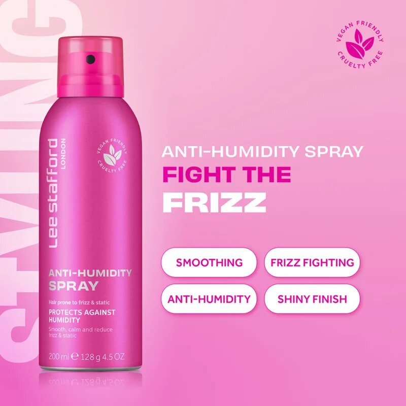 Lee Stafford Styling Dehumidifier Anti-Frizz Spray спрей за коса против цъфтене 200 мл.