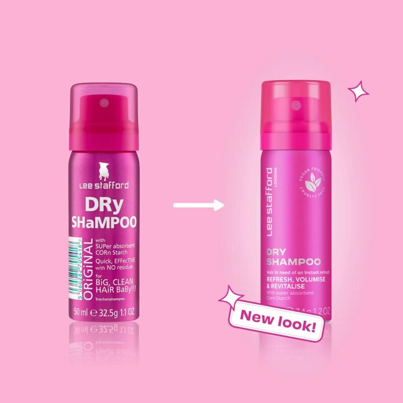 Lee Stafford Styling Original Dry Shampoo сух шампоан за абсорбиране на излишния себум а освежаване на косата 50 мл.