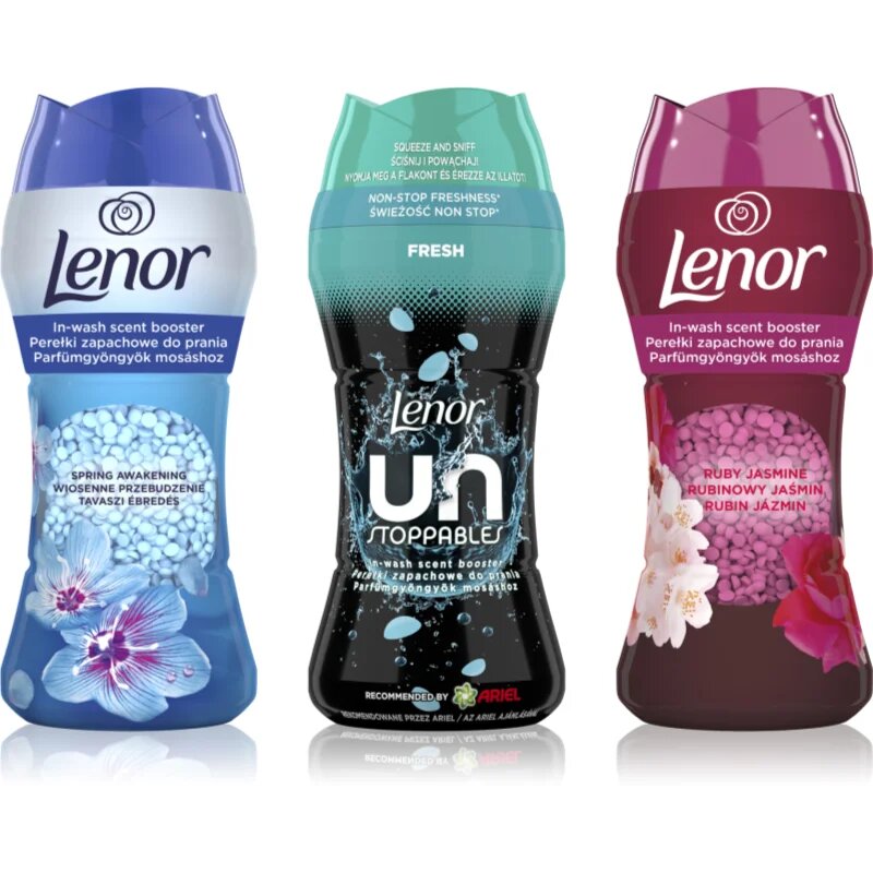Lenor Mix Pack ароматни перли за перална машина изгодна опаковка