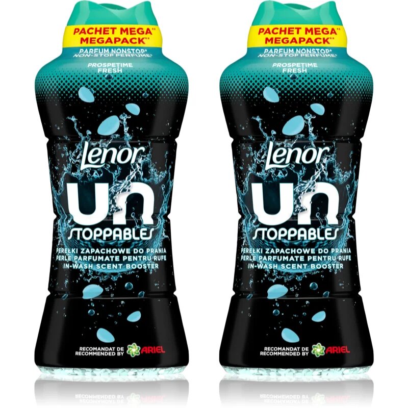 Lenor Unstoppables Fresh ароматни перли за перална машина изгодна опаковка