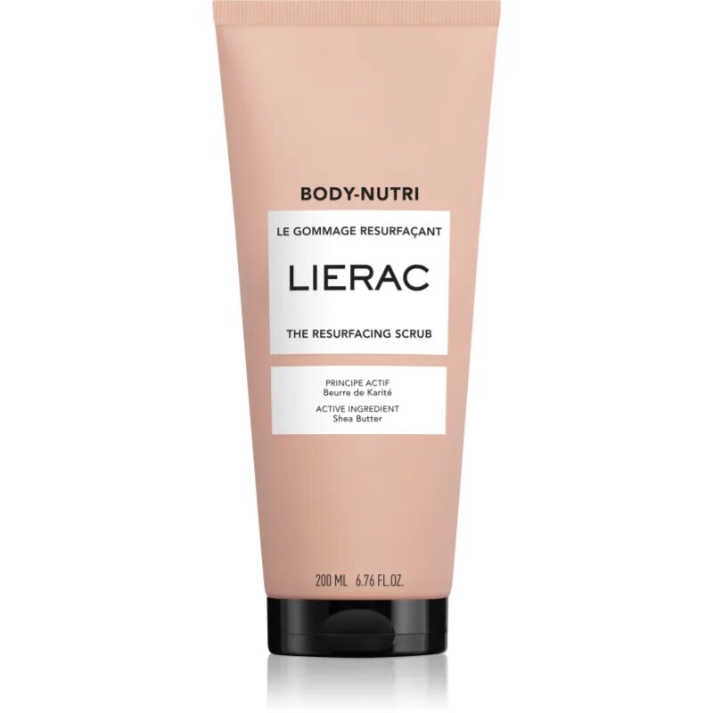 Lierac Body-Nutri The Resurfacing Scrub пилинг за тяло с регенериращ ефект 200 мл.
