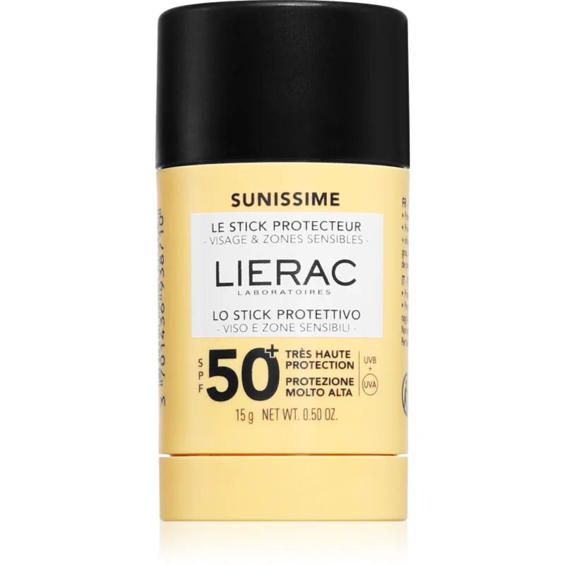 Lierac Sunissime The Protective Sun Stick SPF 50+ защитен крем в стик SPF 50+ 15 мл.