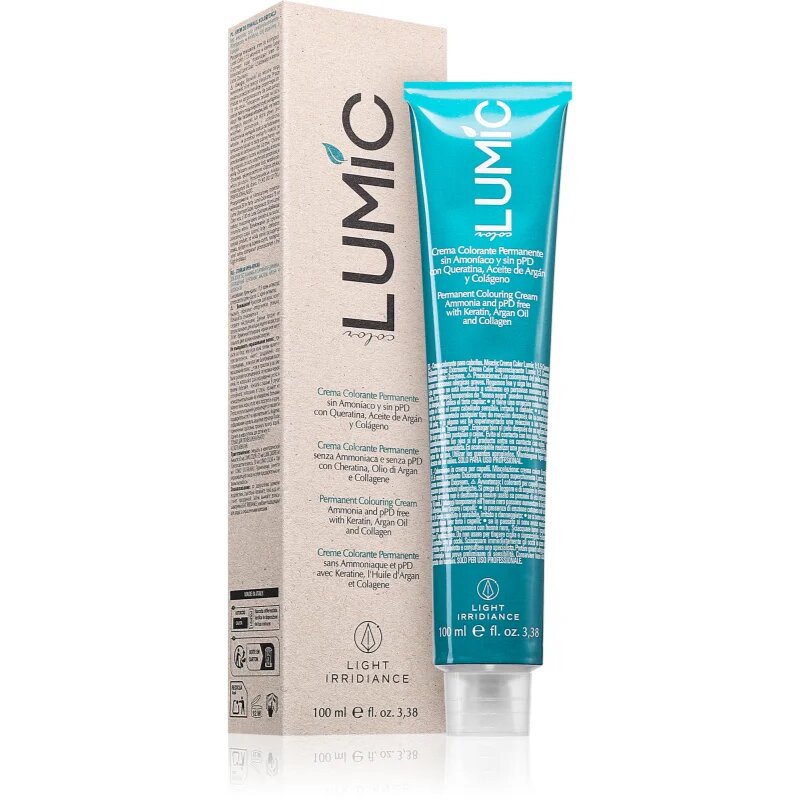 Light Irridiance Lumic боя за коса без амоняк цвят 7.0 Blonde 100 мл.