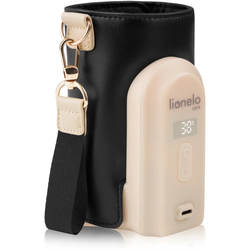 Lionelo Care Thermup Go Evo Нагревател за бебешки бутилки Black Gold 1 бр.