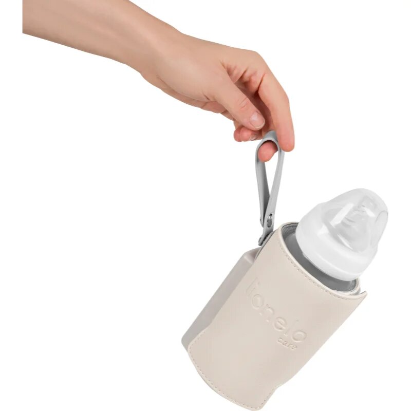 Lionelo Care Thermup Go Plus Нагревател за бебешки бутилки Beige Sand 1 бр.