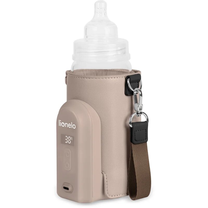 Lionelo Thermup Go Evo нагревател за вода и мляко за пътуване Beige Taupe 1 бр.