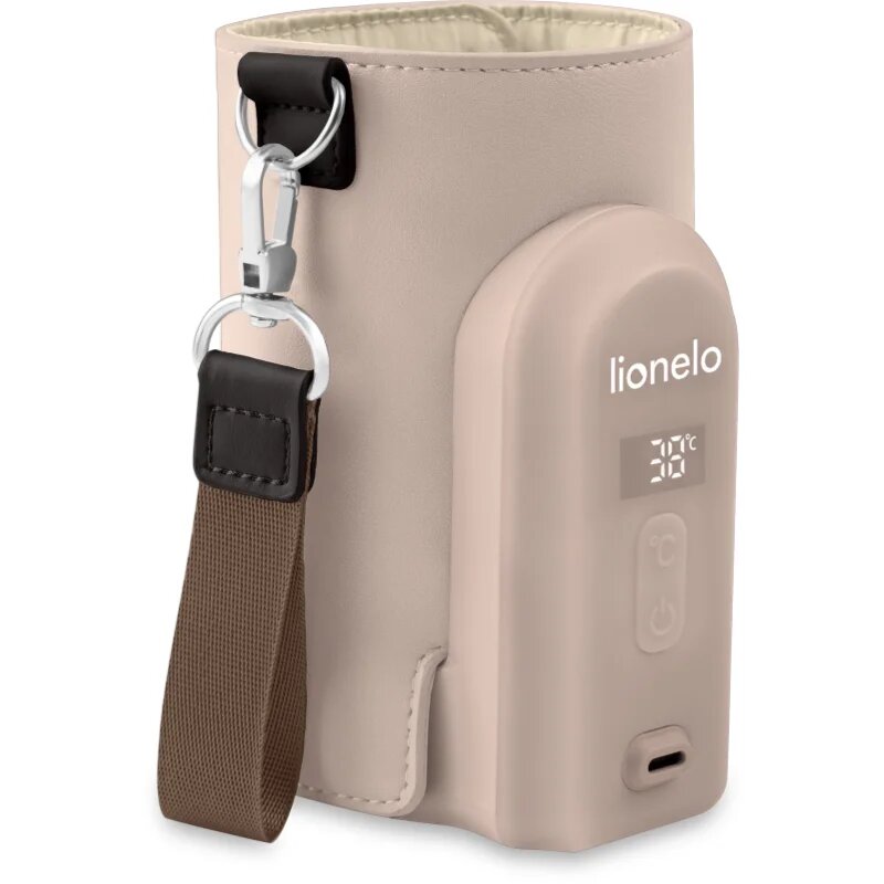 Lionelo Thermup Go Evo нагревател за вода и мляко за пътуване Beige Taupe 1 бр.
